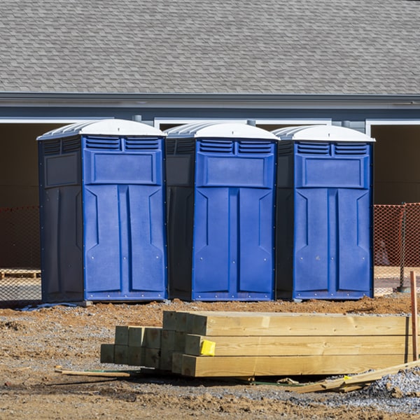 how do you ensure the porta potties are secure and safe from vandalism during an event in Grass Creek IN